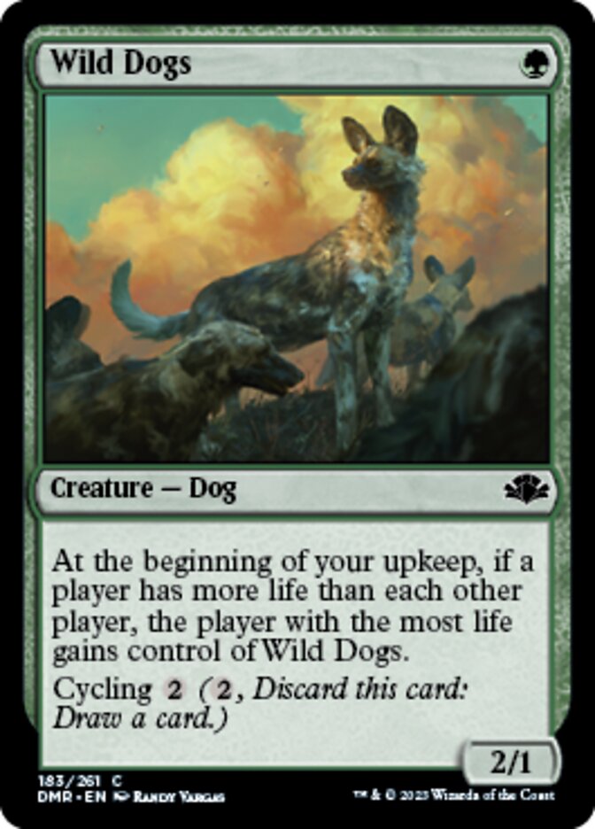 Wild Dogs [Dominaria Remastered] | Game Grid - Logan