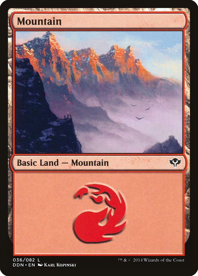 Mountain (36) [Duel Decks: Speed vs. Cunning] | Game Grid - Logan