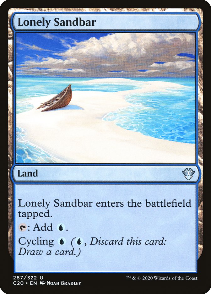 Lonely Sandbar [Commander 2020] | Game Grid - Logan