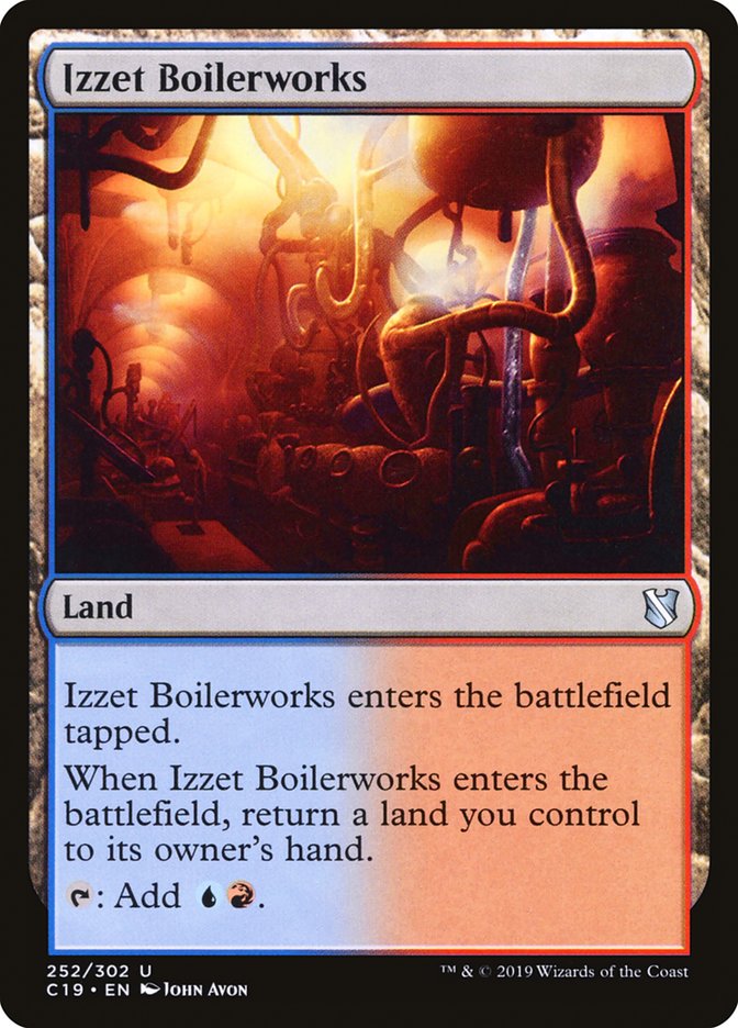 Izzet Boilerworks [Commander 2019] | Game Grid - Logan