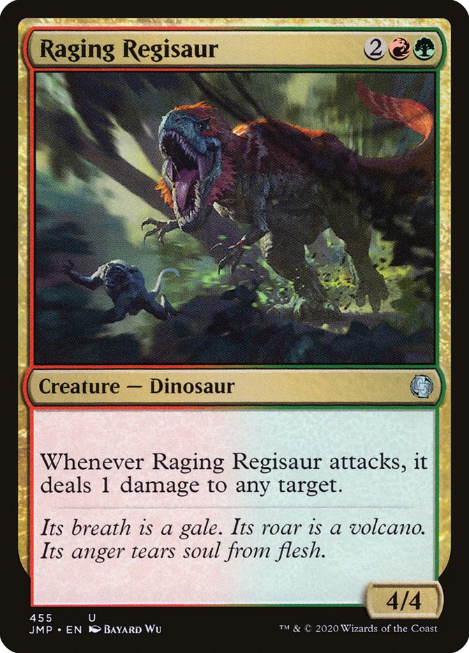 Raging Regisaur [Jumpstart] | Game Grid - Logan