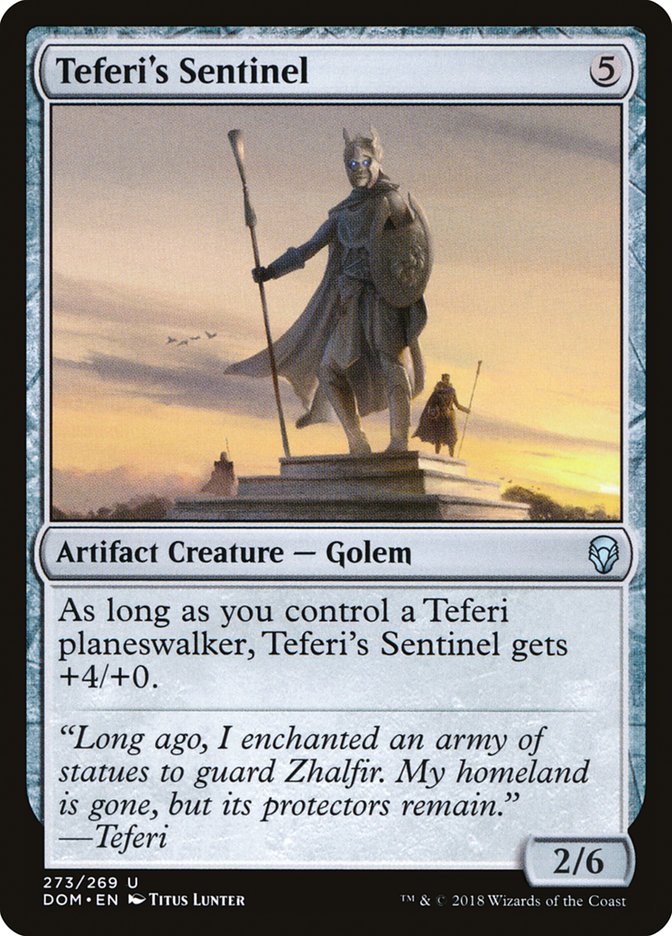 Teferi's Sentinel [Dominaria] | Game Grid - Logan