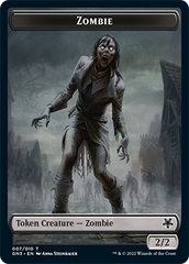 Zombie // Human Soldier Double-Sided Token [Game Night: Free-for-All Tokens] | Game Grid - Logan