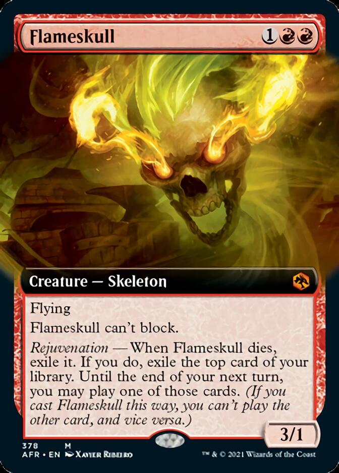 Flameskull (Extended Art) [Dungeons & Dragons: Adventures in the Forgotten Realms] | Game Grid - Logan