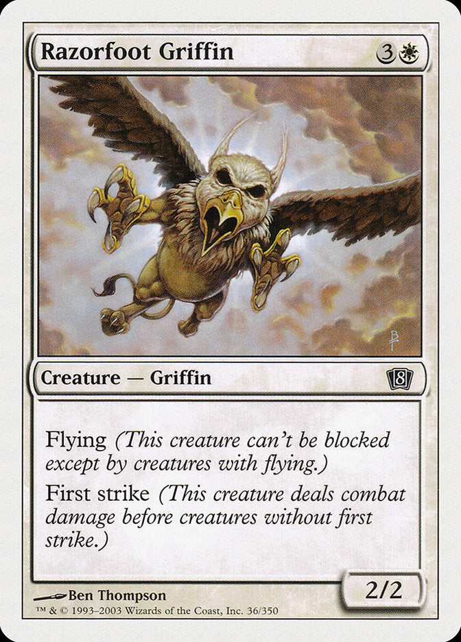 Razorfoot Griffin [Eighth Edition] | Game Grid - Logan