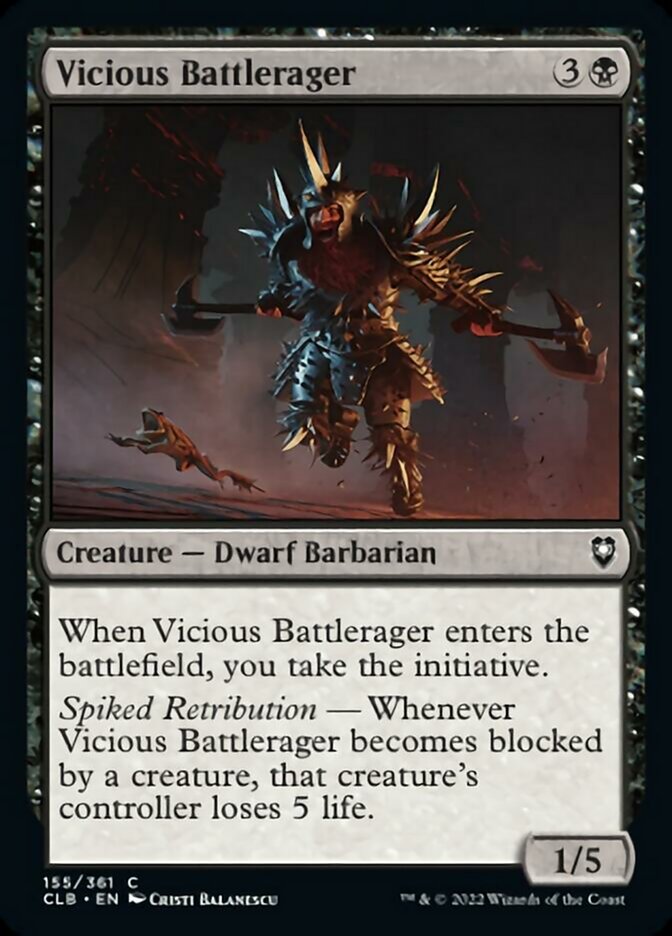 Vicious Battlerager [Commander Legends: Battle for Baldur's Gate] | Game Grid - Logan