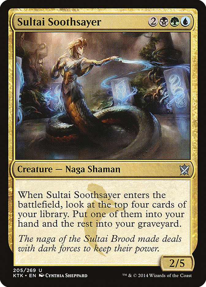 Sultai Soothsayer [Khans of Tarkir] | Game Grid - Logan