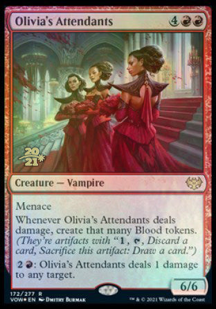 Olivia's Attendants [Innistrad: Crimson Vow Prerelease Promos] | Game Grid - Logan