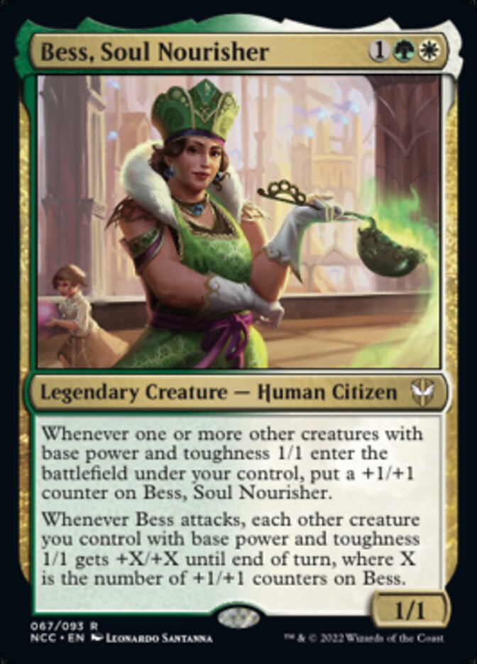 Bess, Soul Nourisher [Streets of New Capenna Commander] | Game Grid - Logan