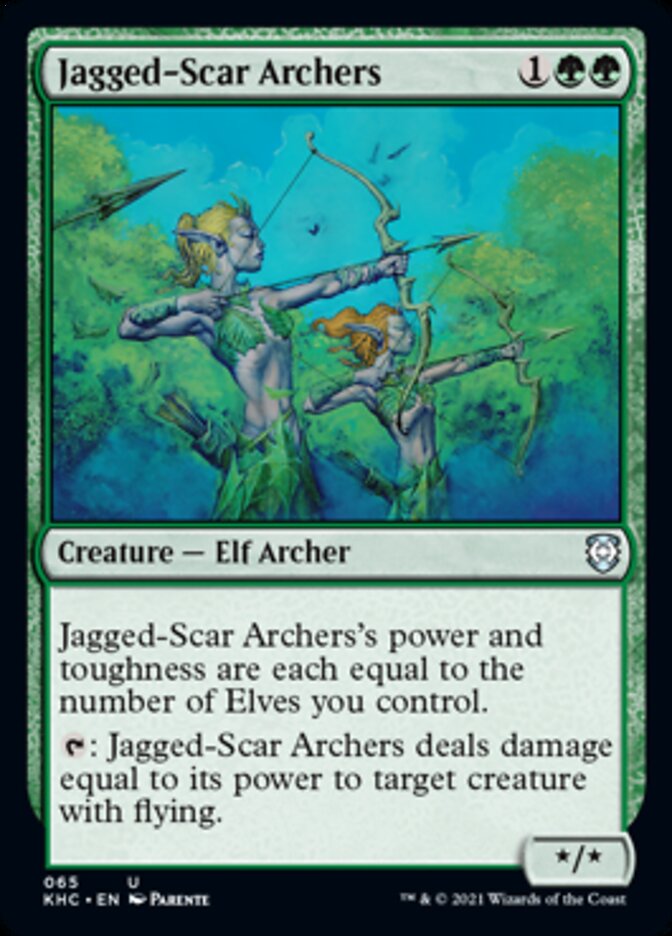 Jagged-Scar Archers [Kaldheim Commander] | Game Grid - Logan