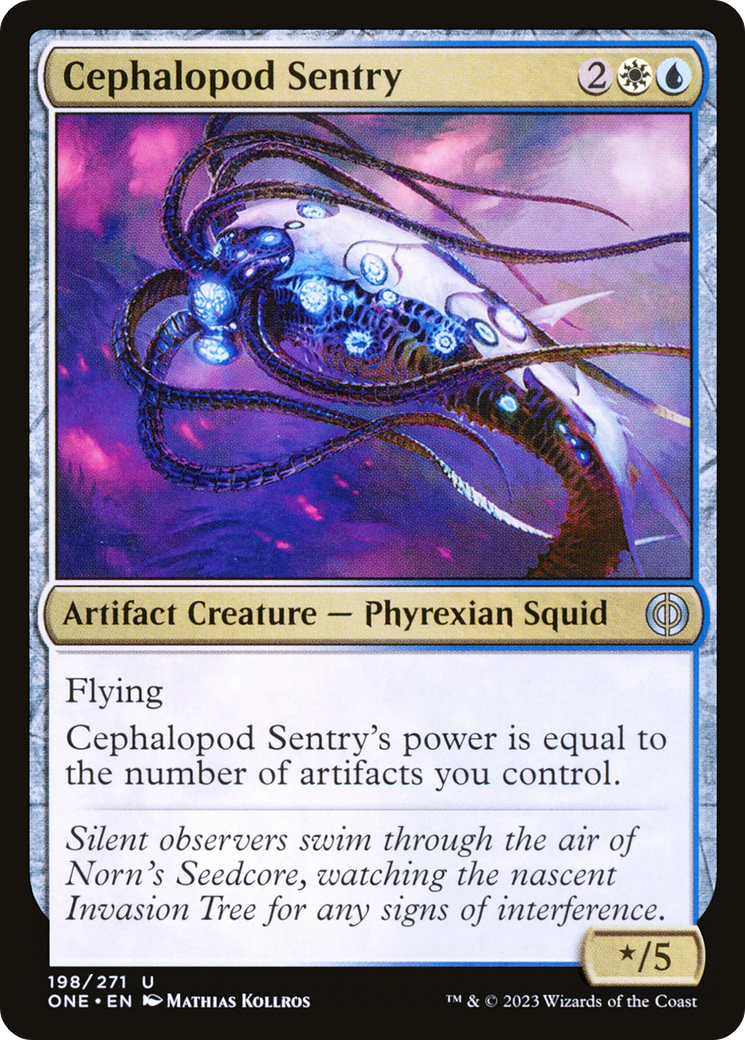 Cephalopod Sentry [Phyrexia: All Will Be One] | Game Grid - Logan