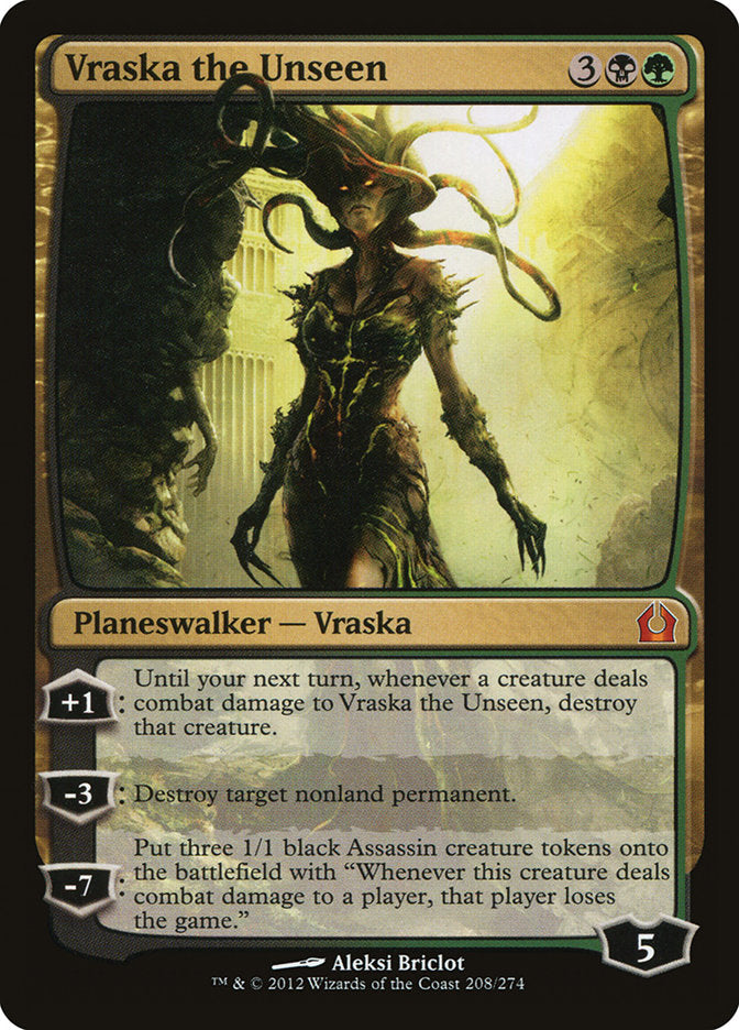 Vraska the Unseen [Return to Ravnica] | Game Grid - Logan