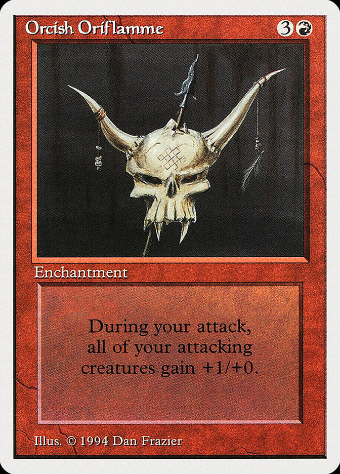 Orcish Oriflamme [Summer Magic / Edgar] | Game Grid - Logan