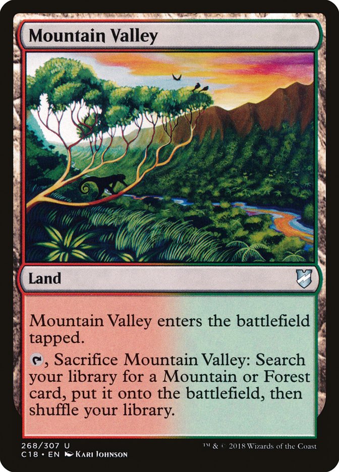 Mountain Valley [Commander 2018] | Game Grid - Logan