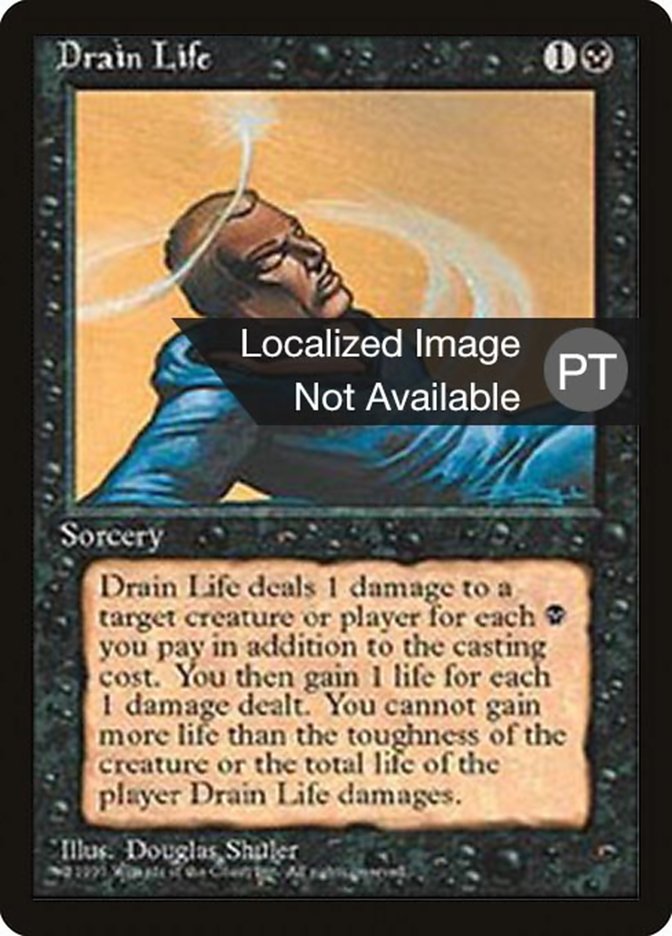 Drain Life [Fourth Edition (Foreign Black Border)] | Game Grid - Logan