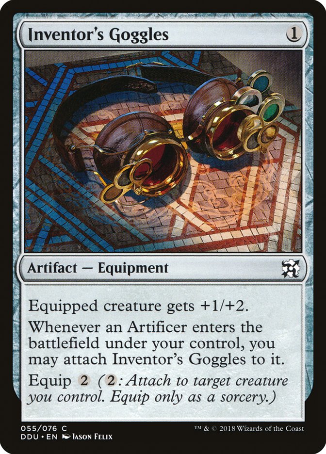 Inventor's Goggles [Duel Decks: Elves vs. Inventors] | Game Grid - Logan