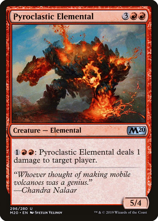 Pyroclastic Elemental [Core Set 2020] | Game Grid - Logan