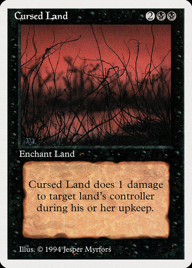 Cursed Land [Summer Magic / Edgar] | Game Grid - Logan