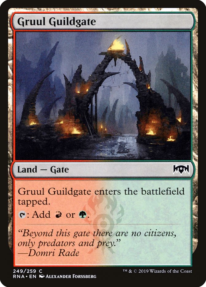 Gruul Guildgate (249/259) [Ravnica Allegiance] | Game Grid - Logan