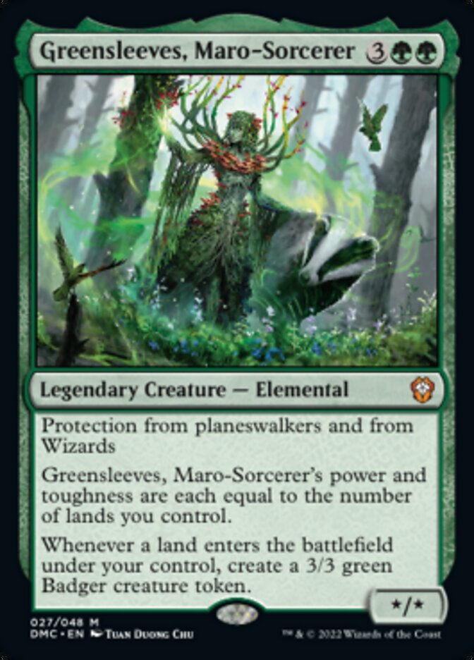 Greensleeves, Maro-Sorcerer [Dominaria United Commander] | Game Grid - Logan