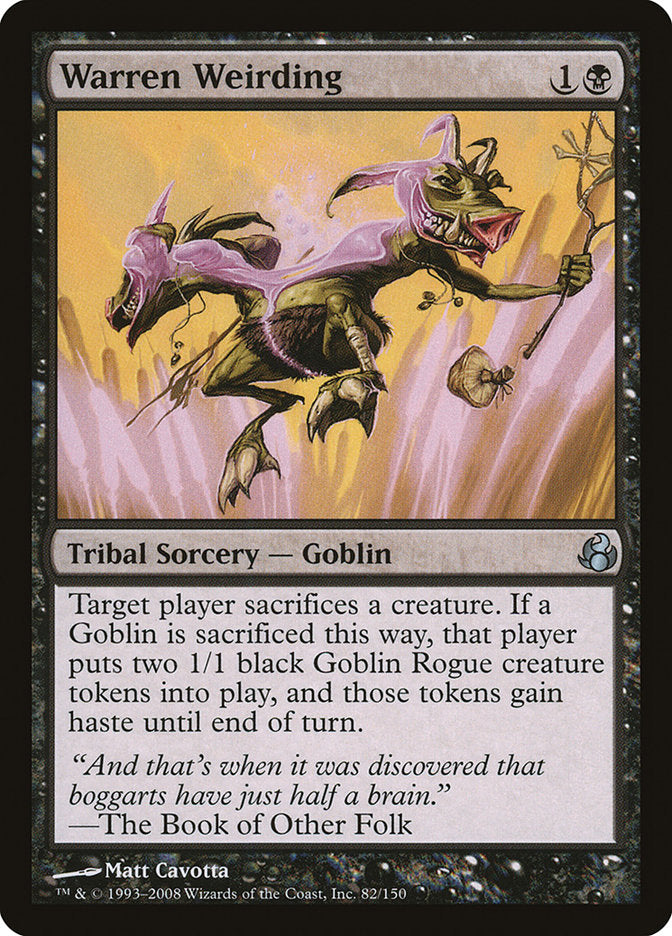 Warren Weirding [Morningtide] | Game Grid - Logan