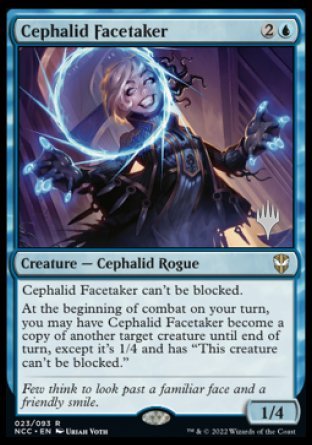 Cephalid Facetaker (Promo Pack) [Streets of New Capenna Commander Promos] | Game Grid - Logan