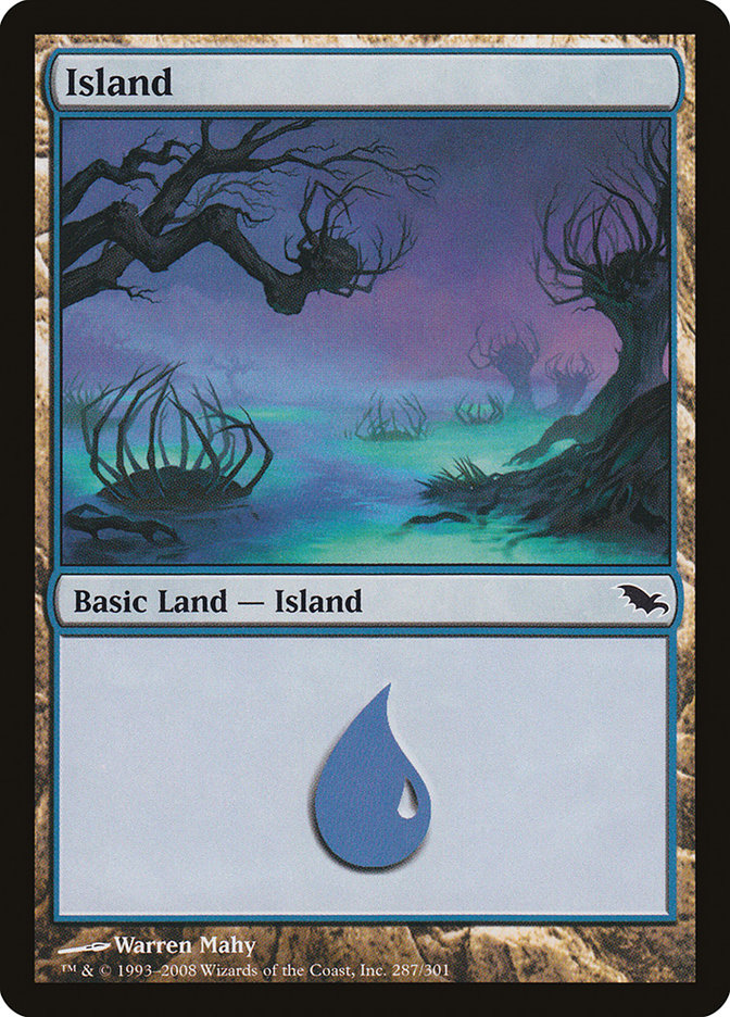 Island (287) [Shadowmoor] | Game Grid - Logan