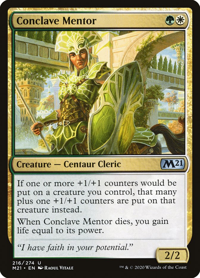Conclave Mentor [Core Set 2021] | Game Grid - Logan