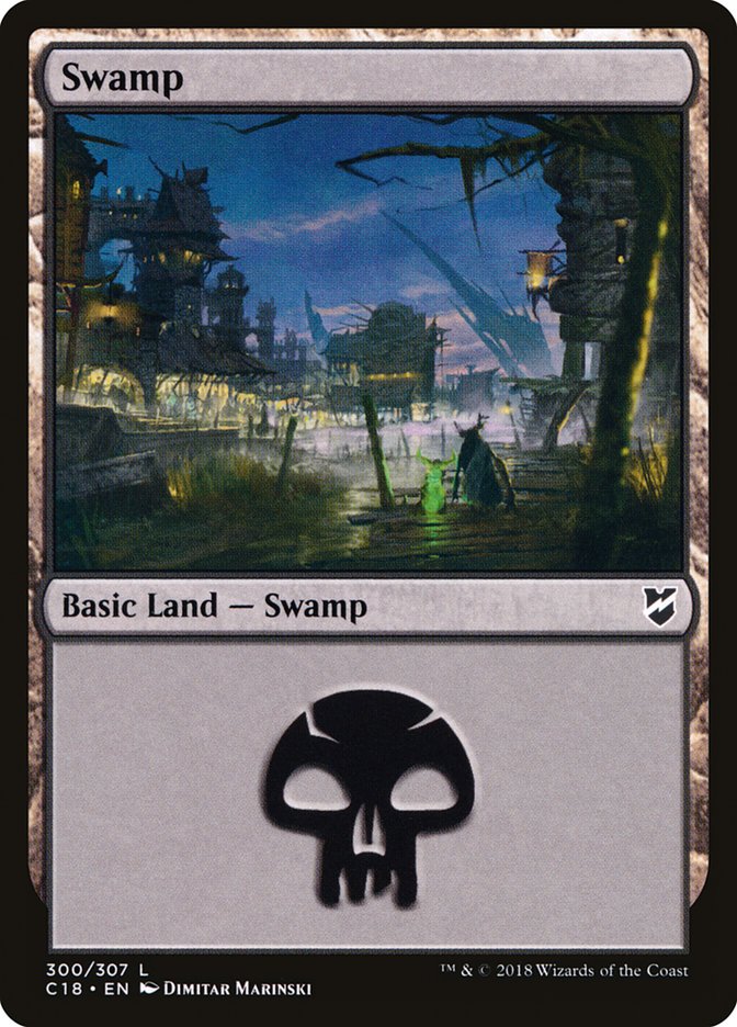 Swamp (300) [Commander 2018] | Game Grid - Logan
