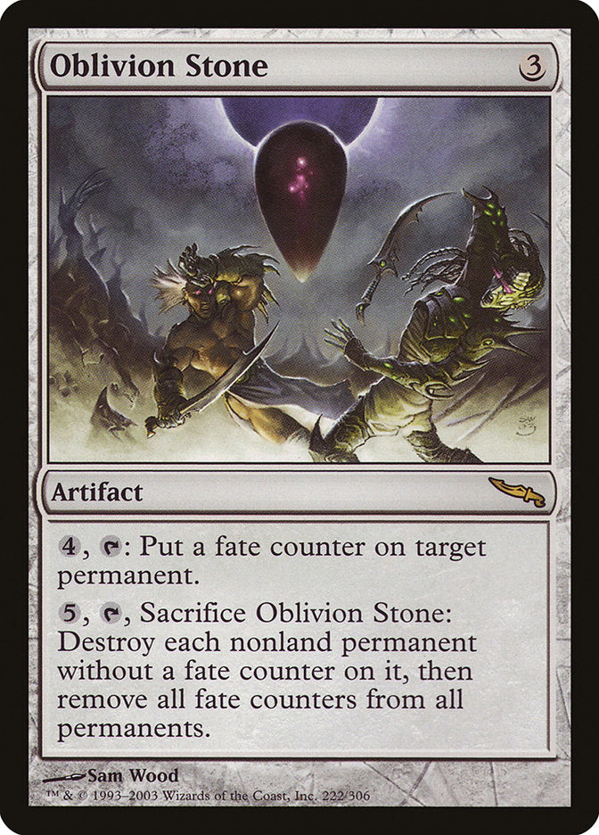 Oblivion Stone [Mirrodin] | Game Grid - Logan