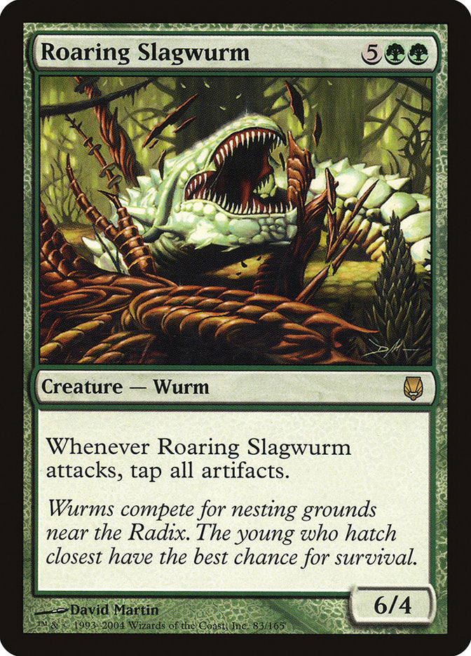 Roaring Slagwurm [Darksteel] | Game Grid - Logan