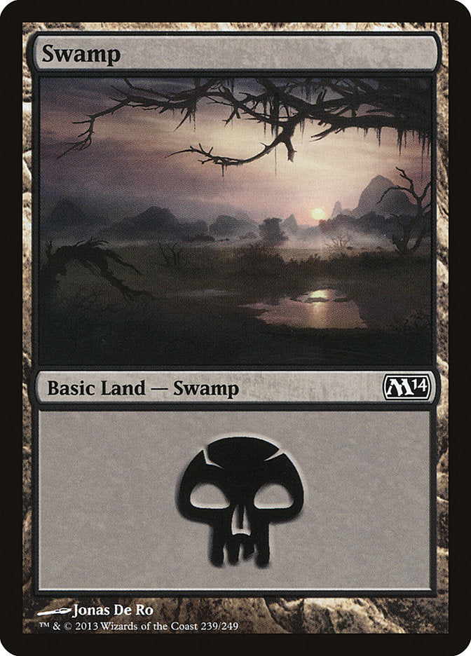 Swamp (239) [Magic 2014] | Game Grid - Logan