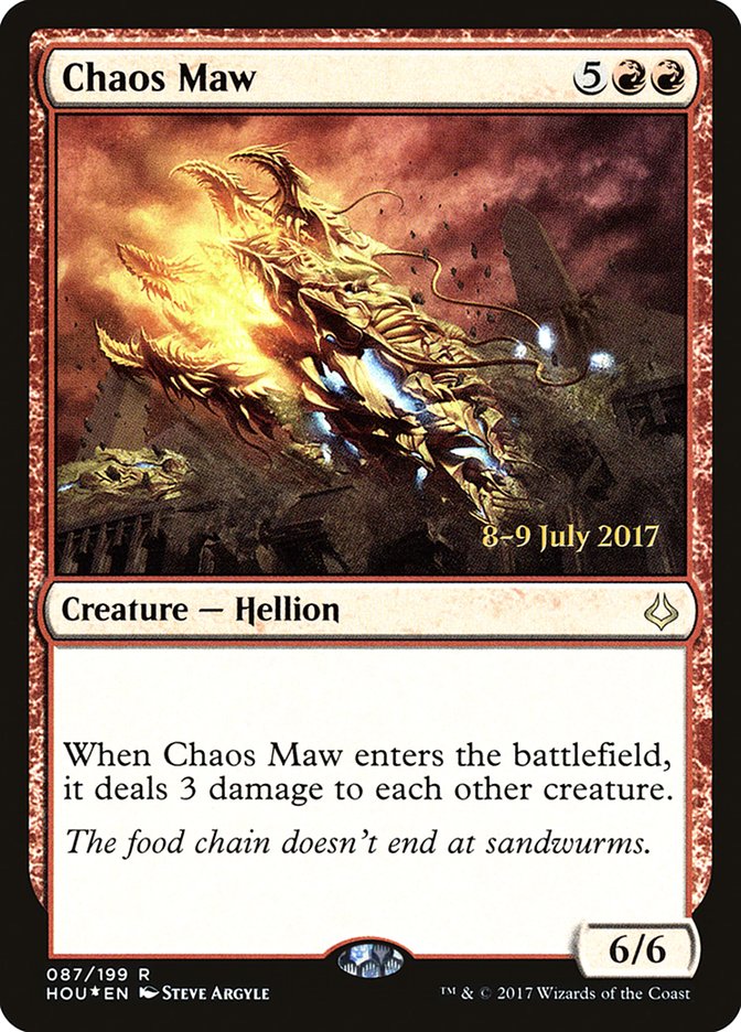 Chaos Maw [Hour of Devastation Prerelease Promos] | Game Grid - Logan