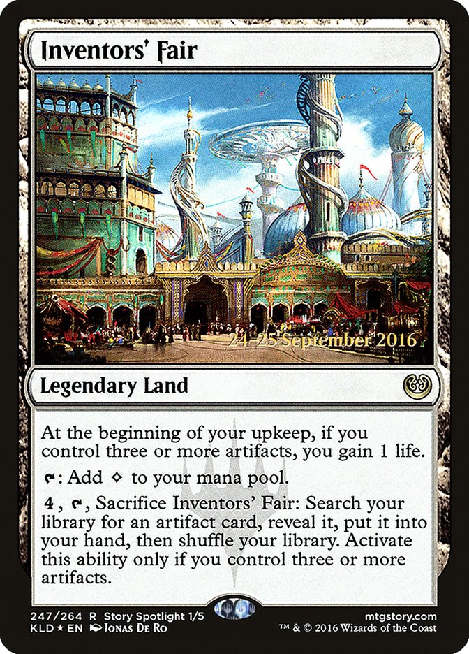 Inventors' Fair [Kaladesh Prerelease Promos] | Game Grid - Logan