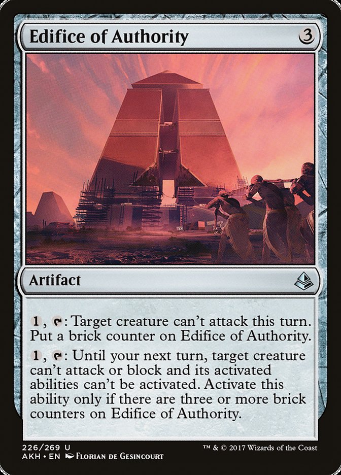 Edifice of Authority [Amonkhet] | Game Grid - Logan