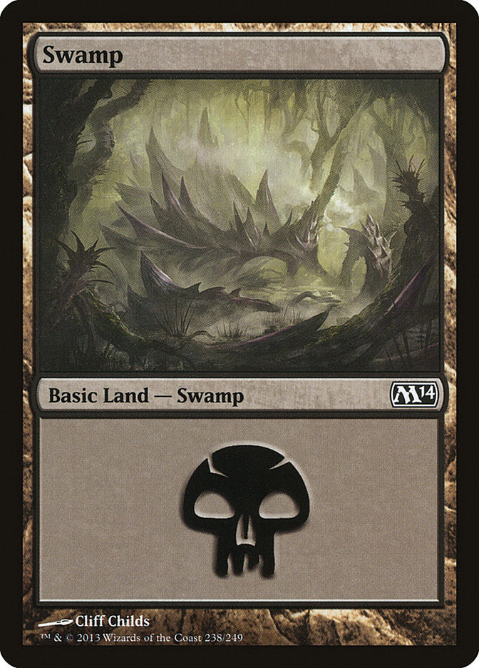 Swamp (238) [Magic 2014] | Game Grid - Logan