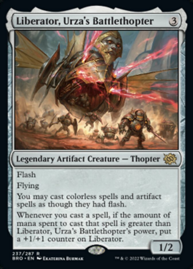 Liberator, Urza's Battlethopter [The Brothers' War] | Game Grid - Logan
