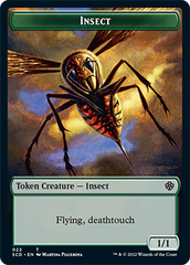 Insect // Cat Beast Double-Sided Token [Starter Commander Decks] | Game Grid - Logan