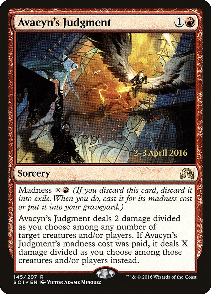 Avacyn's Judgment [Shadows over Innistrad Prerelease Promos] | Game Grid - Logan