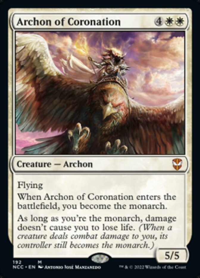 Archon of Coronation [Streets of New Capenna Commander] | Game Grid - Logan