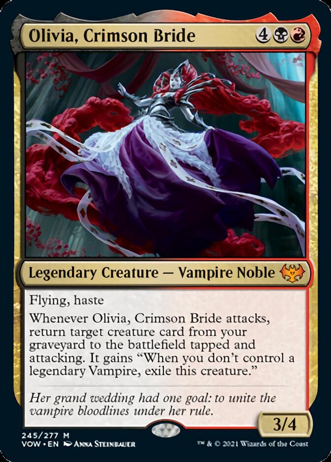 Olivia, Crimson Bride [Innistrad: Crimson Vow] | Game Grid - Logan