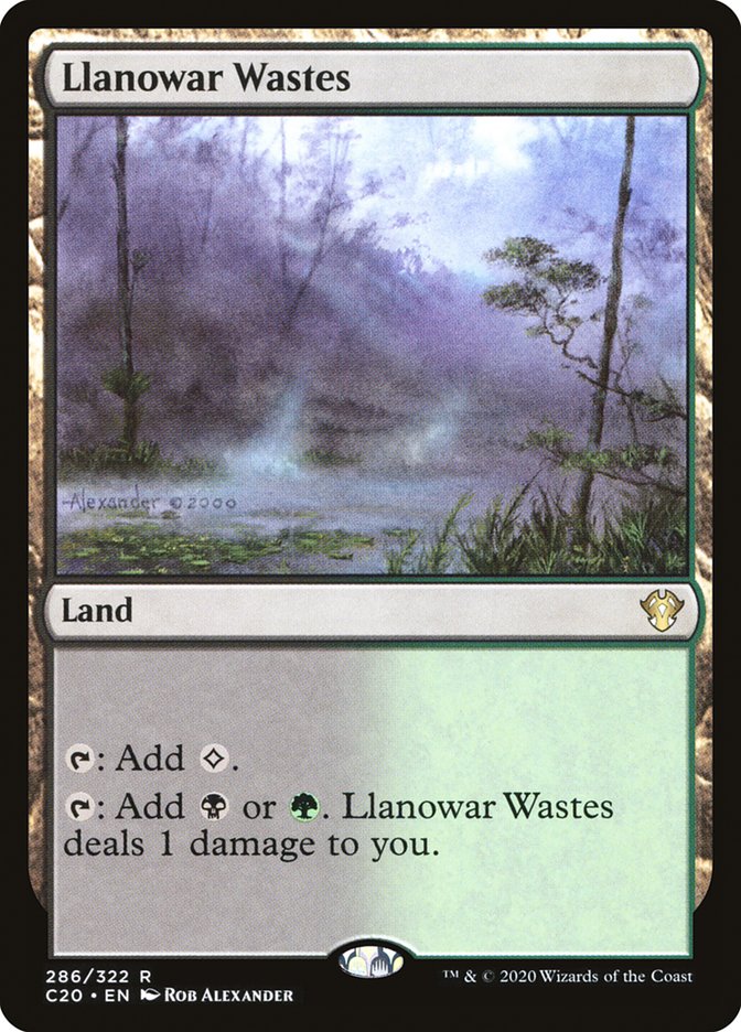 Llanowar Wastes [Commander 2020] | Game Grid - Logan