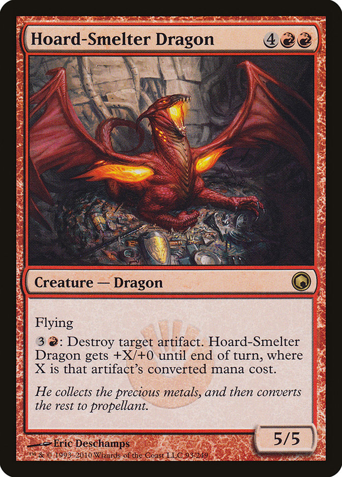 Hoard-Smelter Dragon [Scars of Mirrodin] | Game Grid - Logan