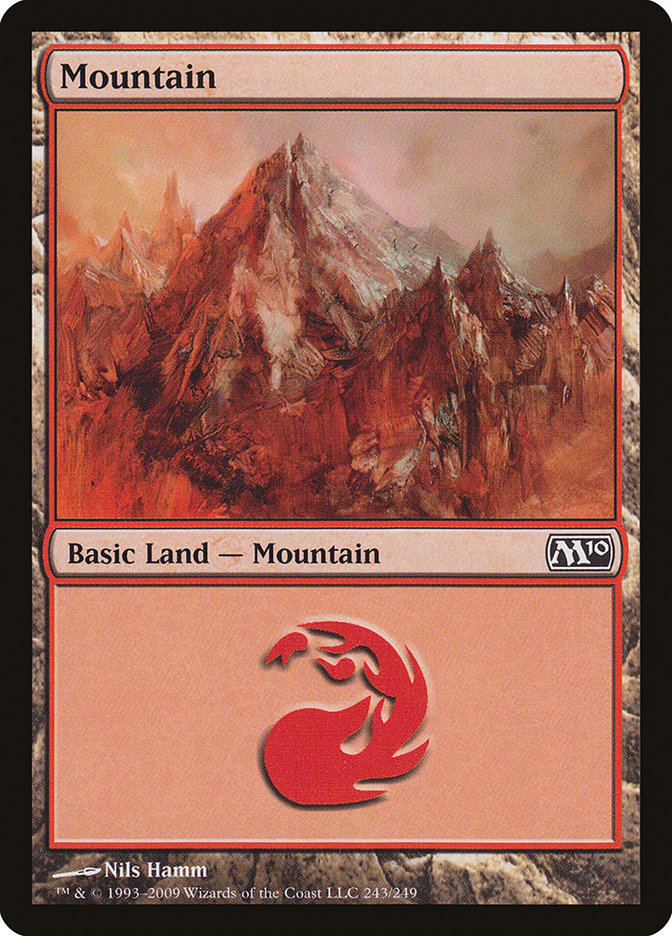 Mountain (243) [Magic 2010] | Game Grid - Logan