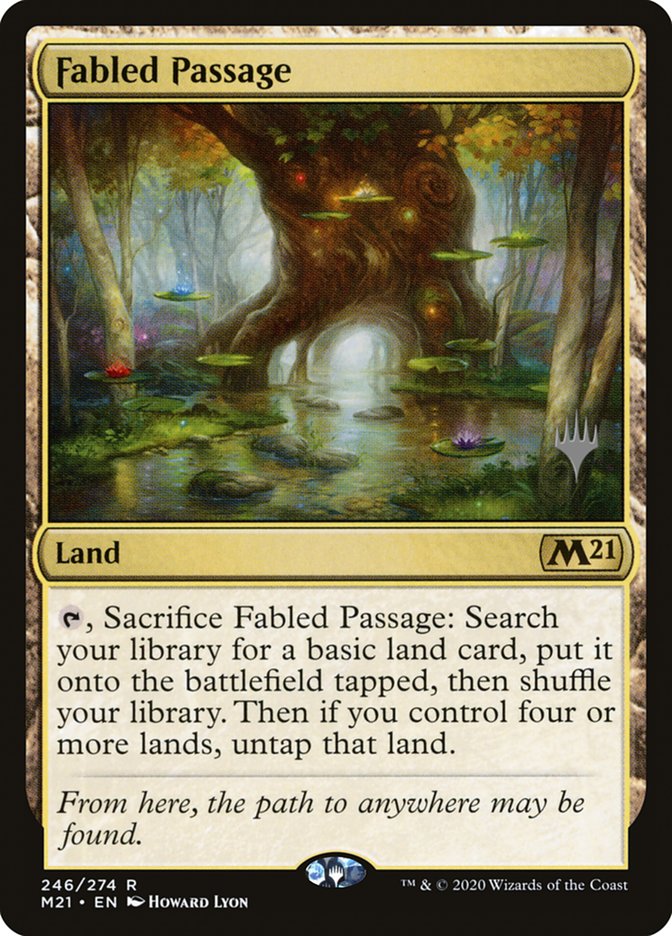 Fabled Passage (Promo Pack) [Core Set 2021 Promos] | Game Grid - Logan