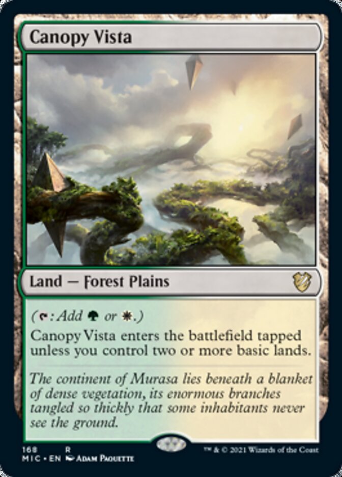 Canopy Vista [Innistrad: Midnight Hunt Commander] | Game Grid - Logan