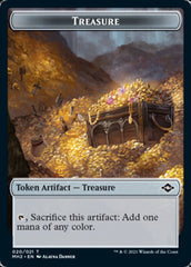 Construct // Treasure (20) Double-Sided Token [Modern Horizons 2 Tokens] | Game Grid - Logan