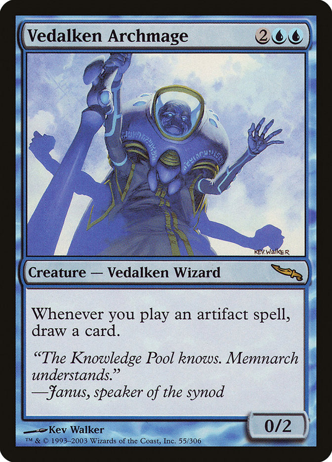 Vedalken Archmage [Mirrodin] | Game Grid - Logan