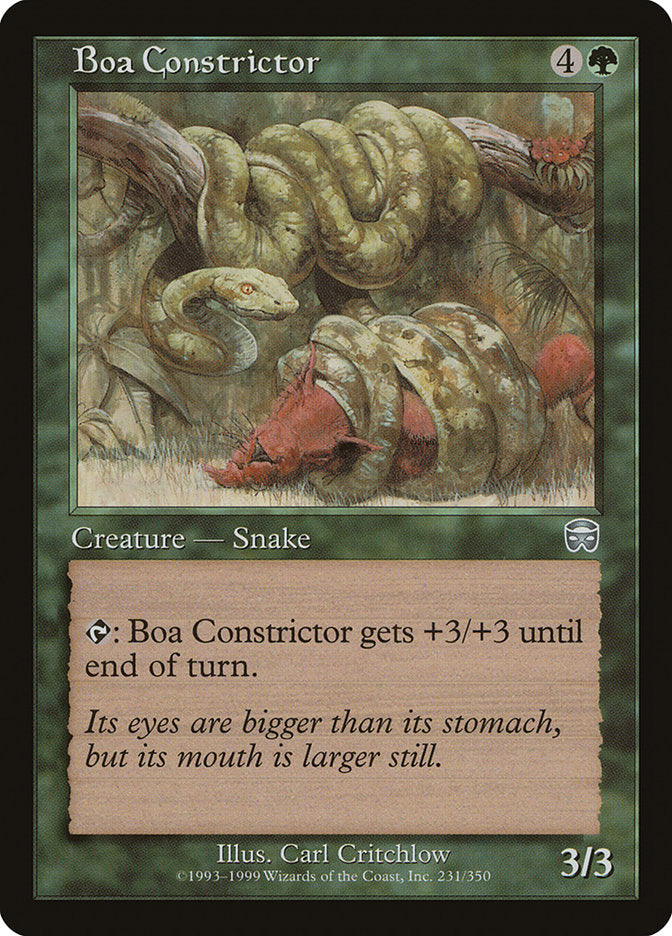 Boa Constrictor [Mercadian Masques] | Game Grid - Logan