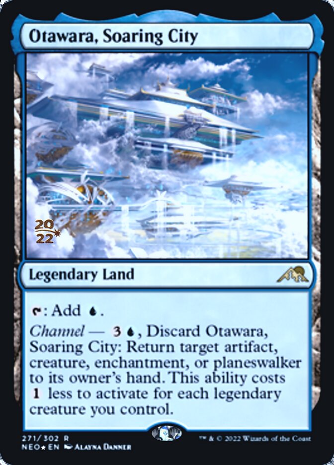 Otawara, Soaring City [Kamigawa: Neon Dynasty Prerelease Promos] | Game Grid - Logan